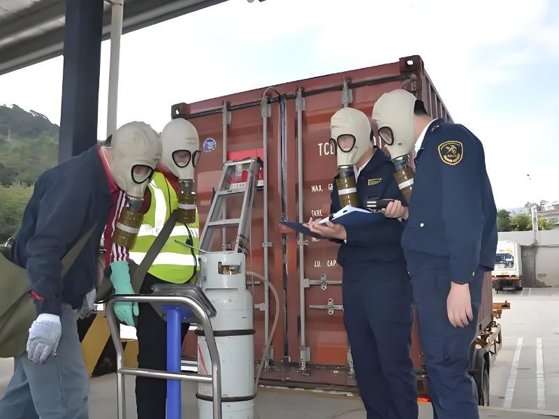 出入境檢疫熏蒸處理后空間殘留濃度標(biāo)準(zhǔn)