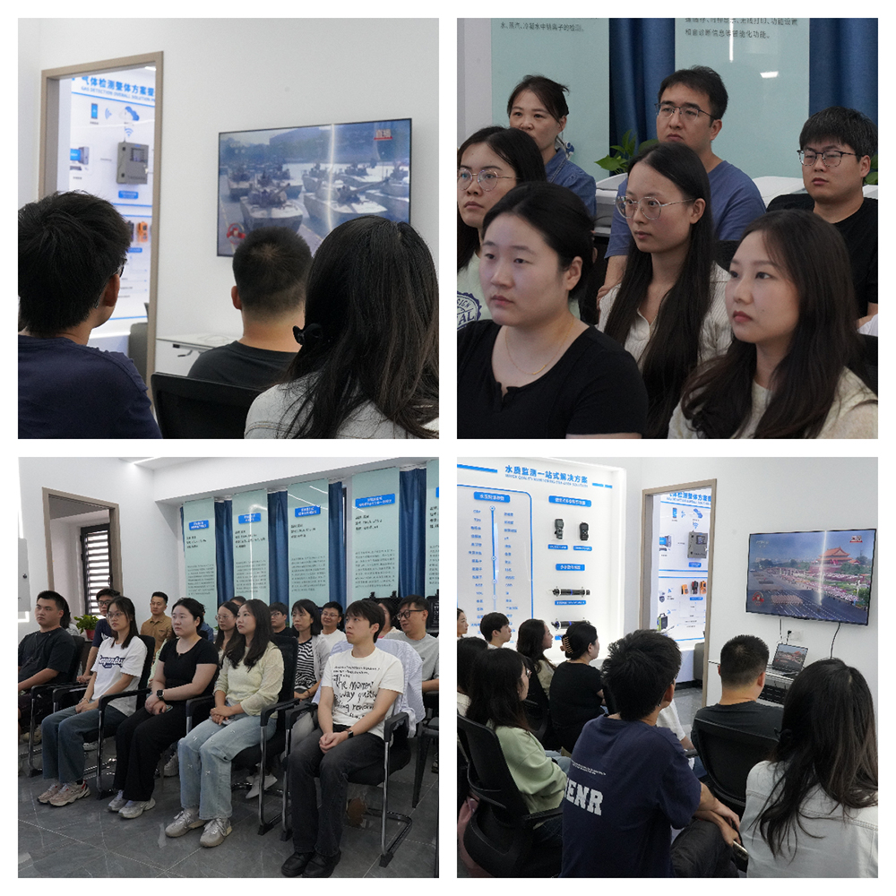 贏潤集團全員觀看抗戰(zhàn)勝利80周年閱兵：銘記歷史，科技報國